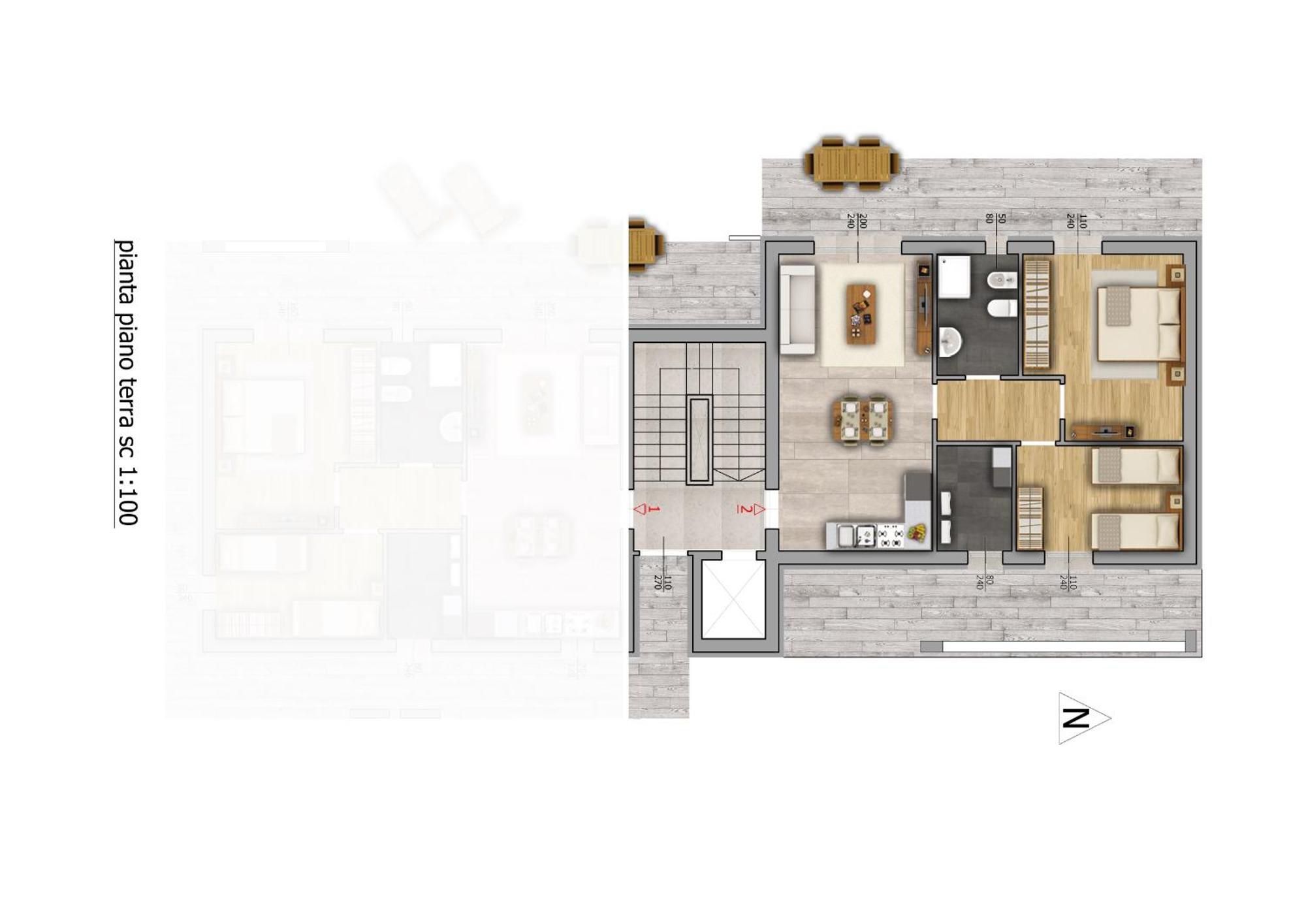 Sun Beach Residence Con Piscina - Piazza Brescia - Adria Holiday Jesolo - Family Apartments Rom bilde